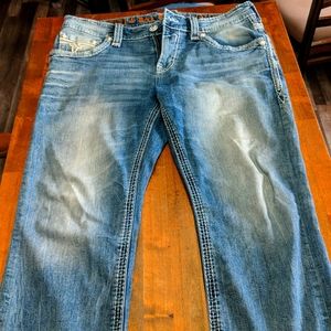 Mens Rock Revival jeans